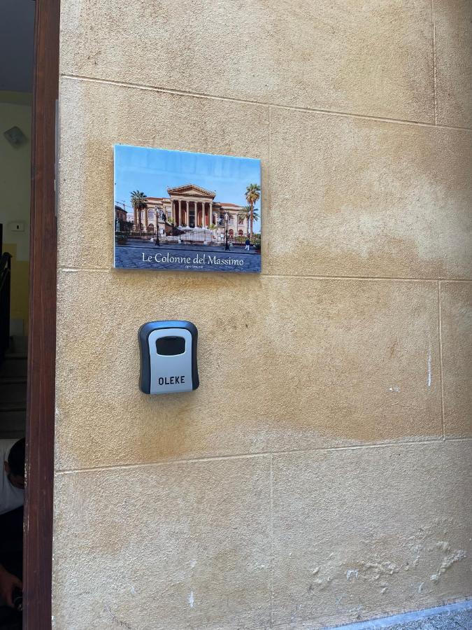 Le Colonne Del Massimo Apartment Palermo Exteriör bild